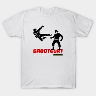 Saboteur! - ZX Spectrum 8-Bit Legend T-Shirt